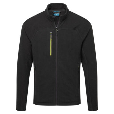 EV4 tekstureret fleece - Sort