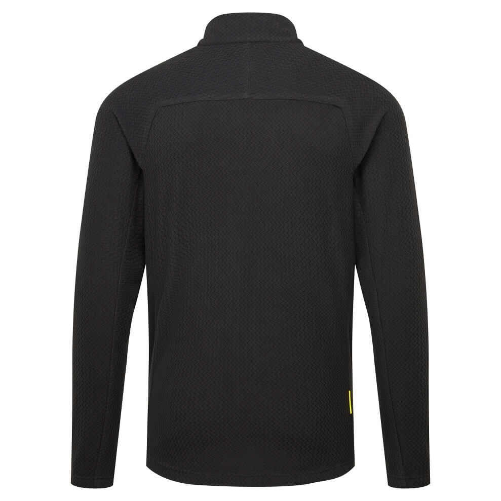 EV4 tekstureret fleece - Sort - Billede 2