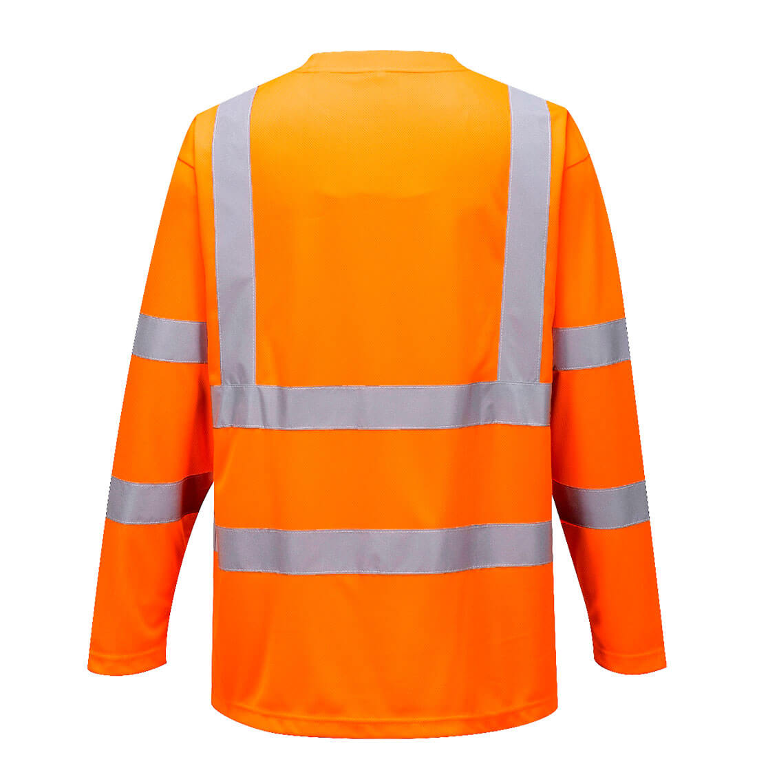 Hi-Vis langærmet T-Shirt - Orange - Billede 2