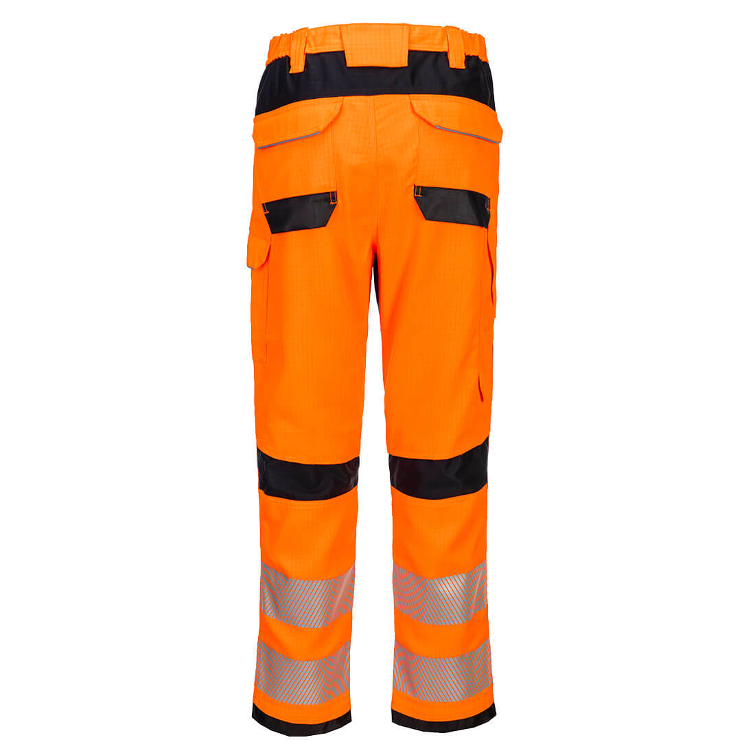 PW3 FR HVO arbejdsbukser - Orange/Sort - Billede 2