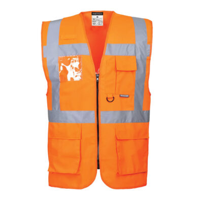 PW3 hi-vis Excutive vest - Orange
