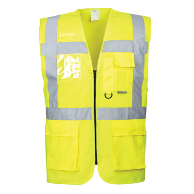 PW3 hi-vis Excutive vest - Gul