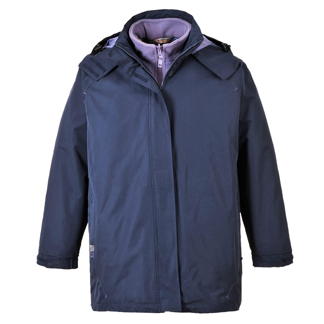 Elgin 3 i 1 dame jakke - Marine