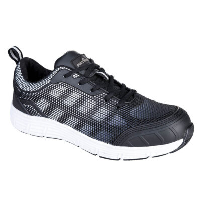Steelite Tove Trainer S1P - Sort/Hvid