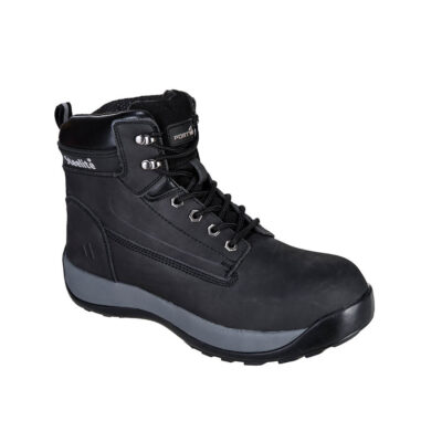 Steelite Constructo Nubuck-støvle S3 HRO - Sort