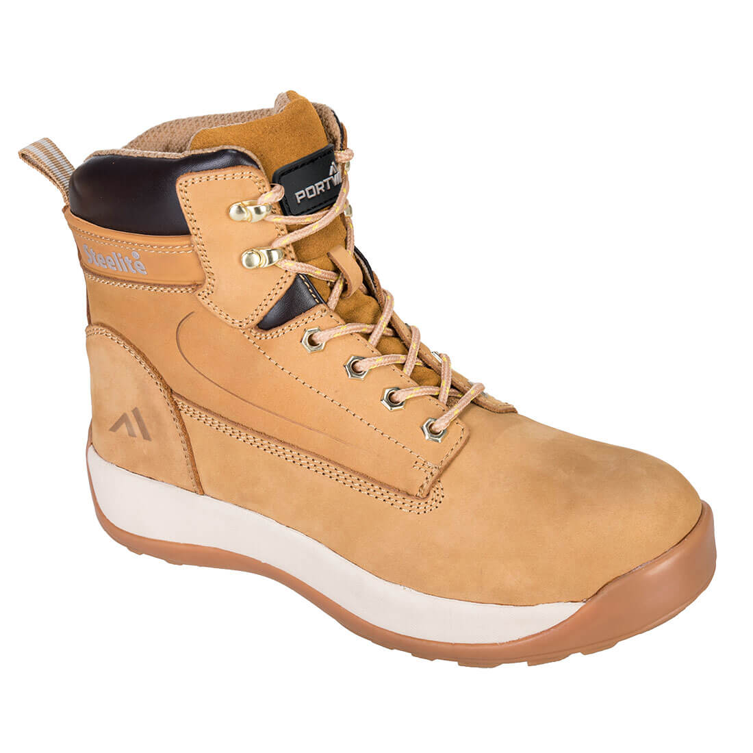 Steelite Constructo Nubuck-støvle S3 HRO - Honning