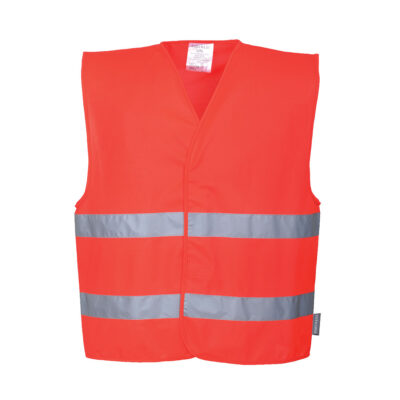 Hi-vis vest - Rød
