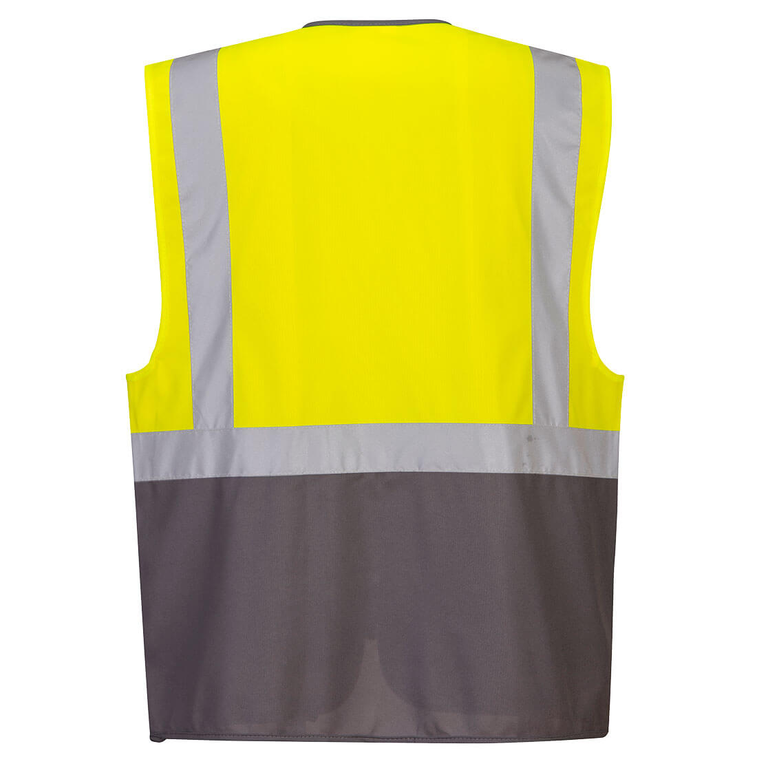 Warsaw hi-vis vest - Gul/Grå - Billede 2