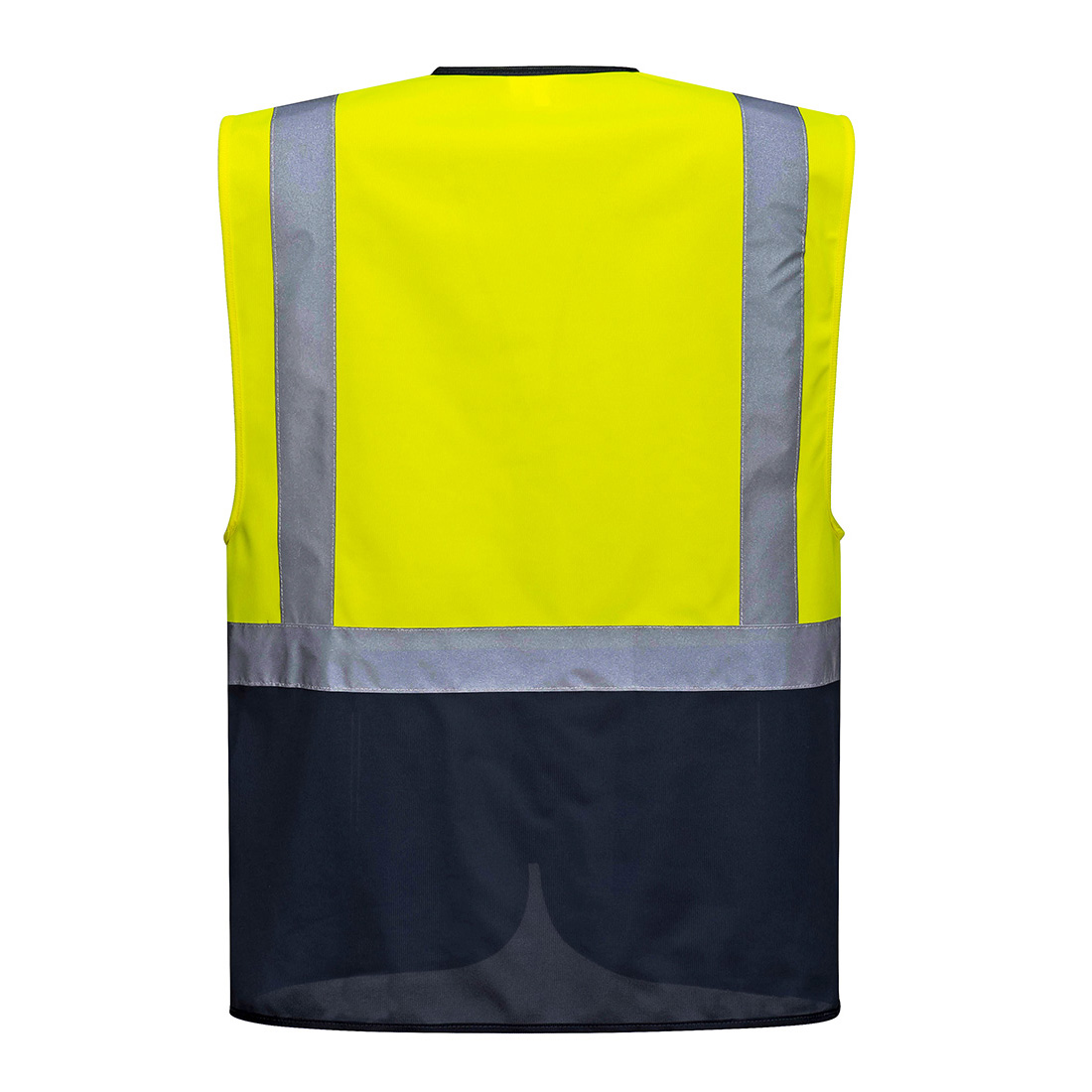 Warsaw hi-vis vest - Gul/Marine - Billede 2