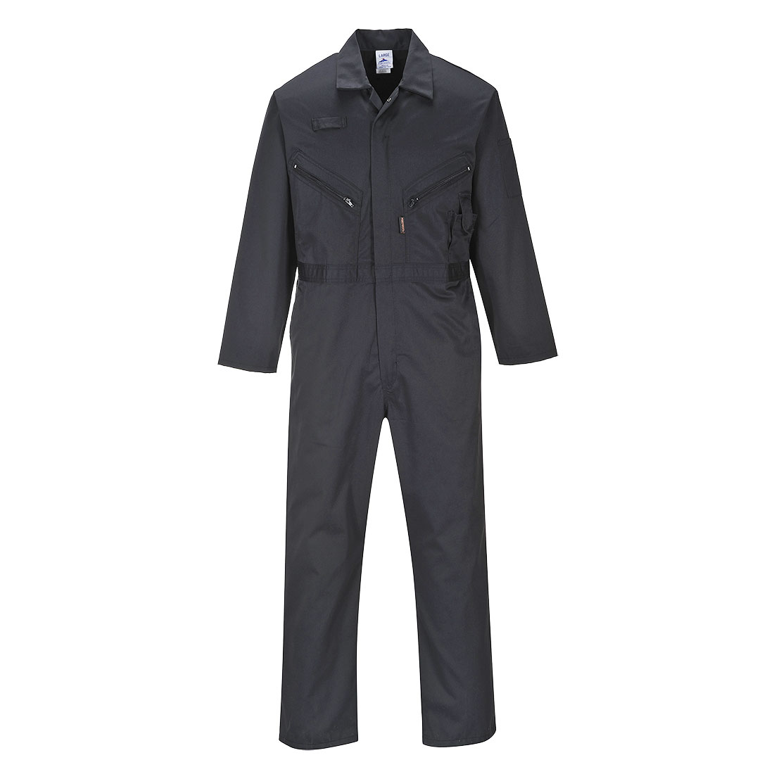 Liverpool kedeldragt m. lynlås - Sort