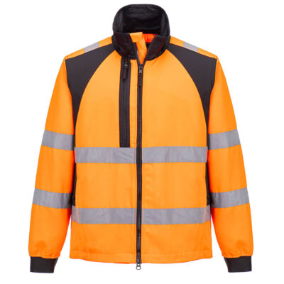 WX2 Eco hi-vis arbejdsjakke - Orange/Sort