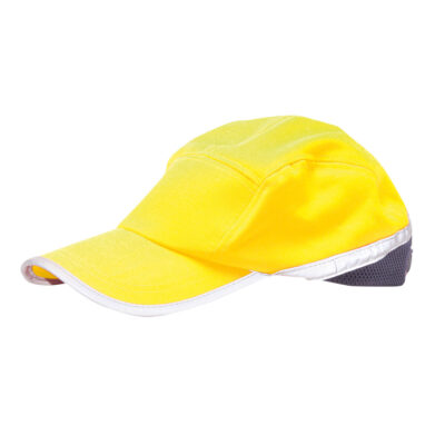 Hi-Vis Baseball kasket - Gul/Marine