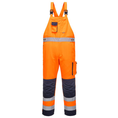 Dijon hi-vis overall - Orange/Marine