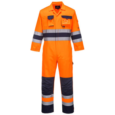 Nantes hi-vis kedeldragt - Orange/Marine