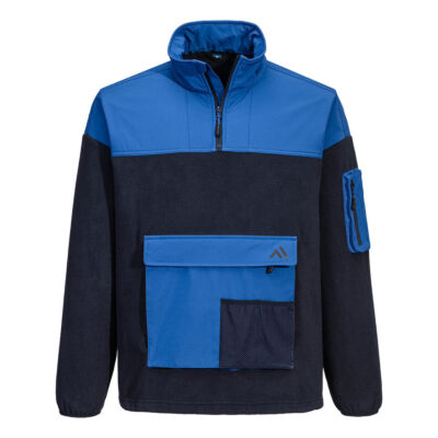 Anorak KX3 Sport microfleece - Sort/Blå