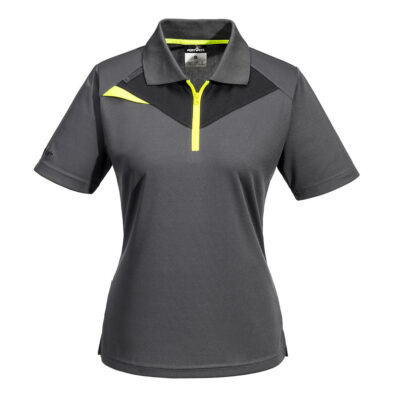 DX4 Poloshirt m. korte ærmer - Molegrå