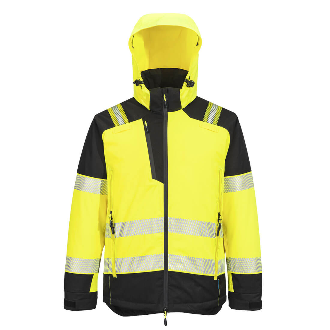 PW3 Hi-vis vinterjakke - Gul/Sort