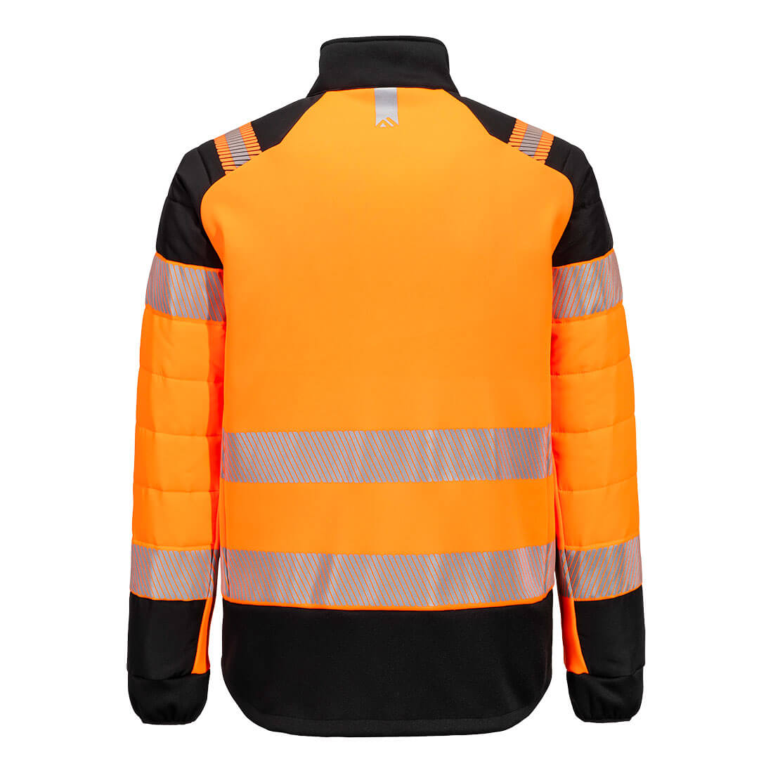 PW3 Hi-Vis Hybrid Baffle jakke - Orange/Sort - Billede 2