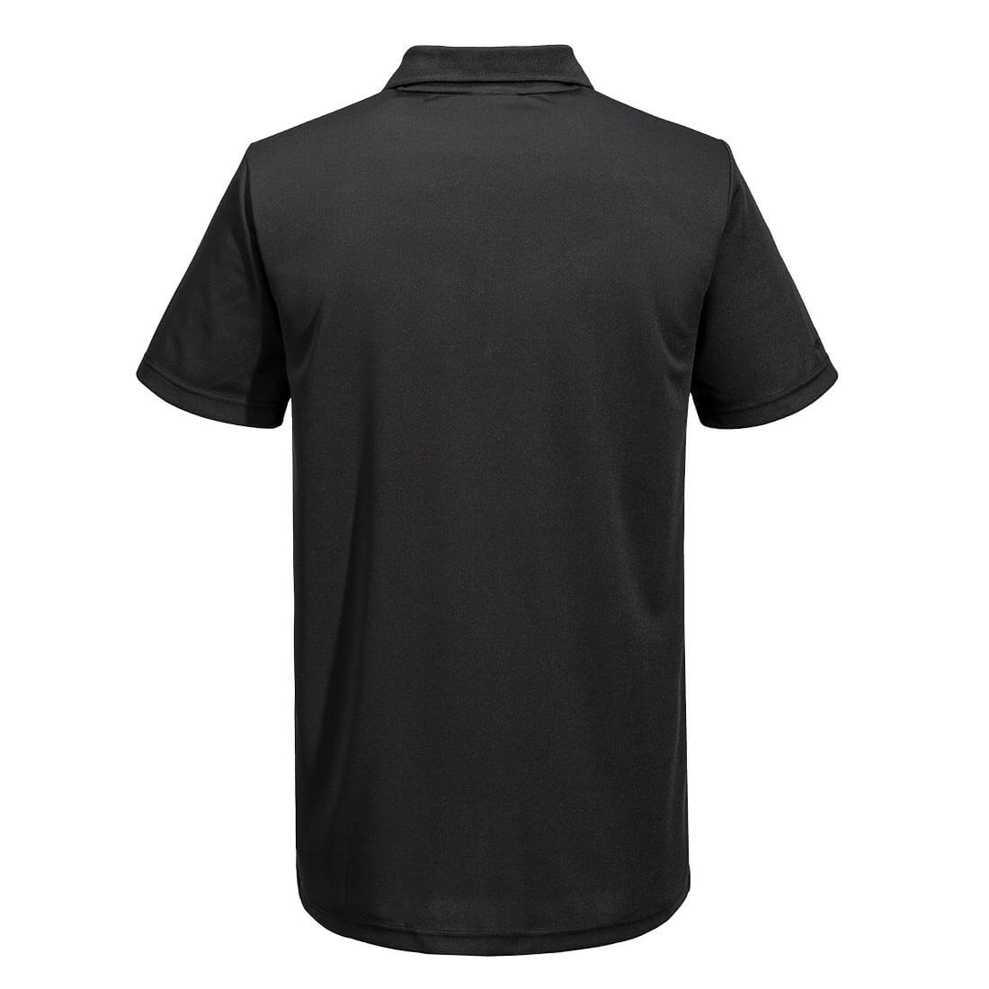 DX4 2-farvet poloshirt K/Æ - Helsort - Billede 2