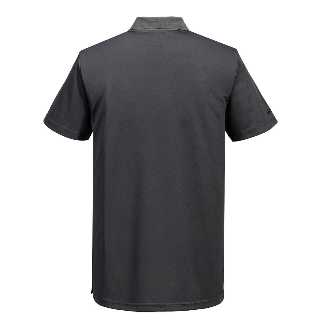 DX4 2-farvet poloshirt K/Æ - Metalgrå - Billede 2