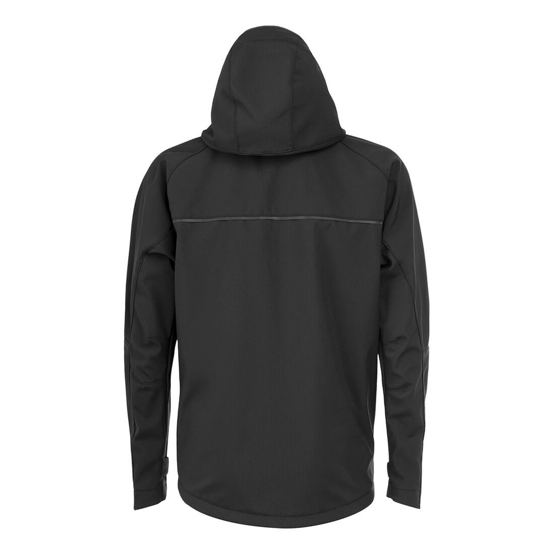 DX4 softshell jakke (3 lags) - Sort (ensfarvet) - Billede 2