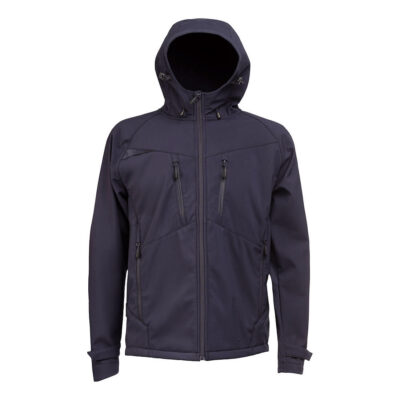 DX4 softshell jakke (3 lags) - Marine (ensfarvet)